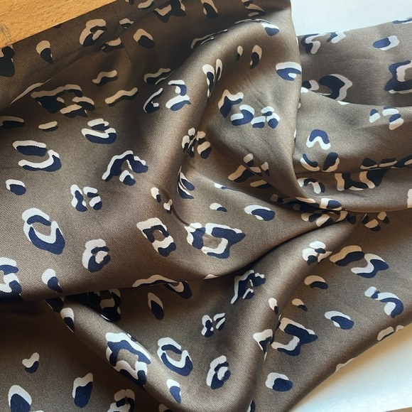 Contemporary Leopard Print Midi Skirt Hayden Med Brown Animal Contemporary - Picture 12 of 15